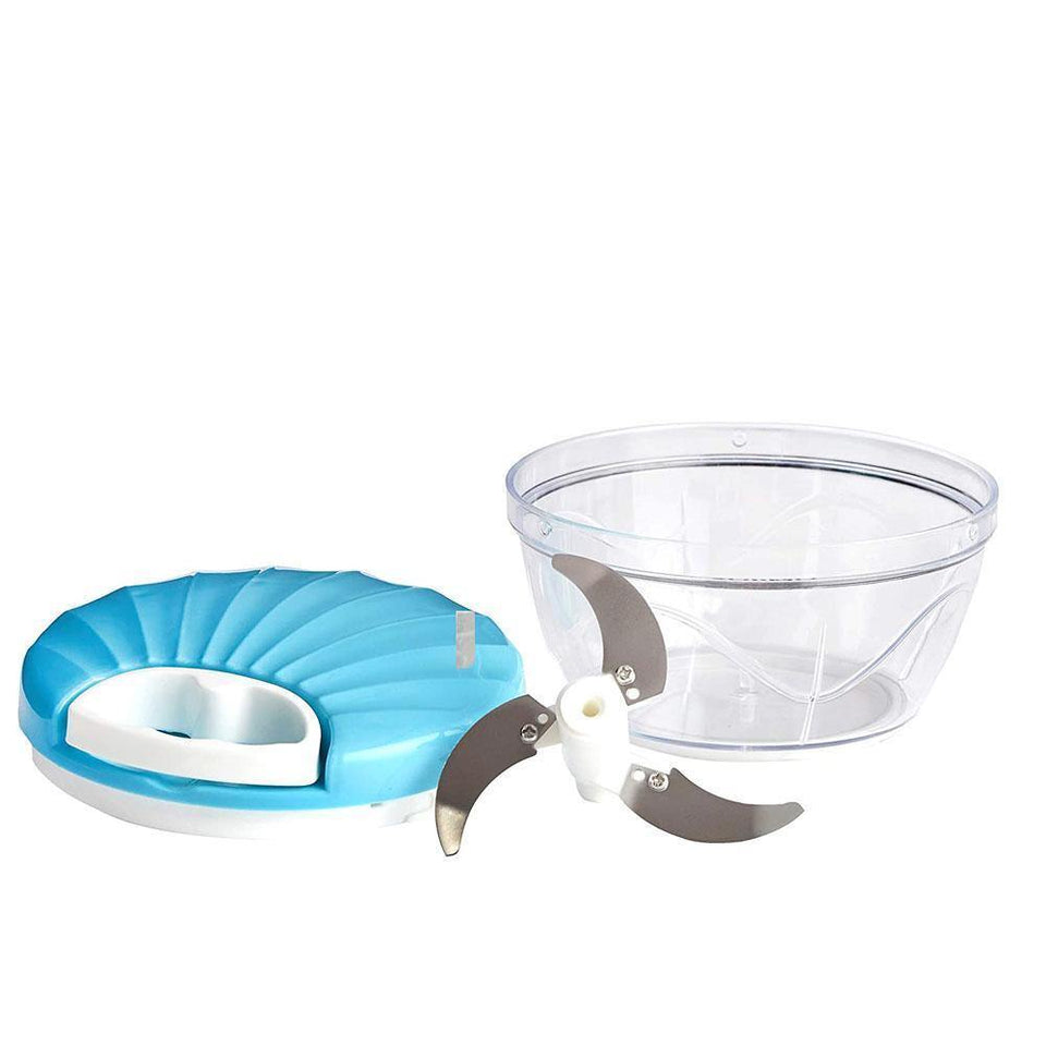 2014_Vegetable Handy Chopper with 3 Blades, 500 ml (Multicolor) - FridayBasket
