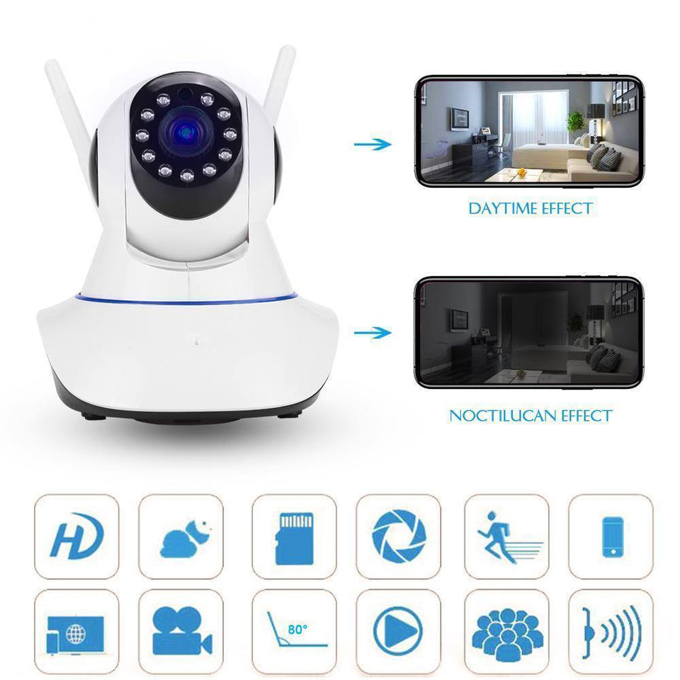 324 -360° 1080P WiFi Home Security Camera - FridayBasket