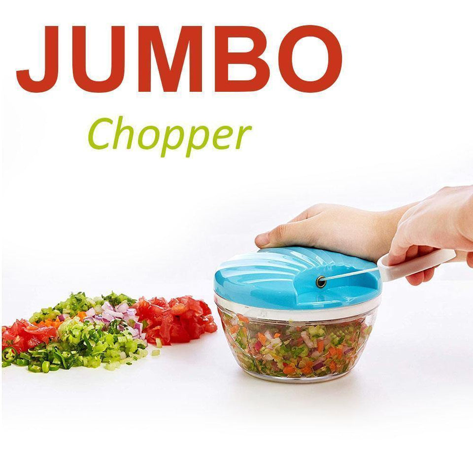 2014_Vegetable Handy Chopper with 3 Blades, 500 ml (Multicolor) - FridayBasket