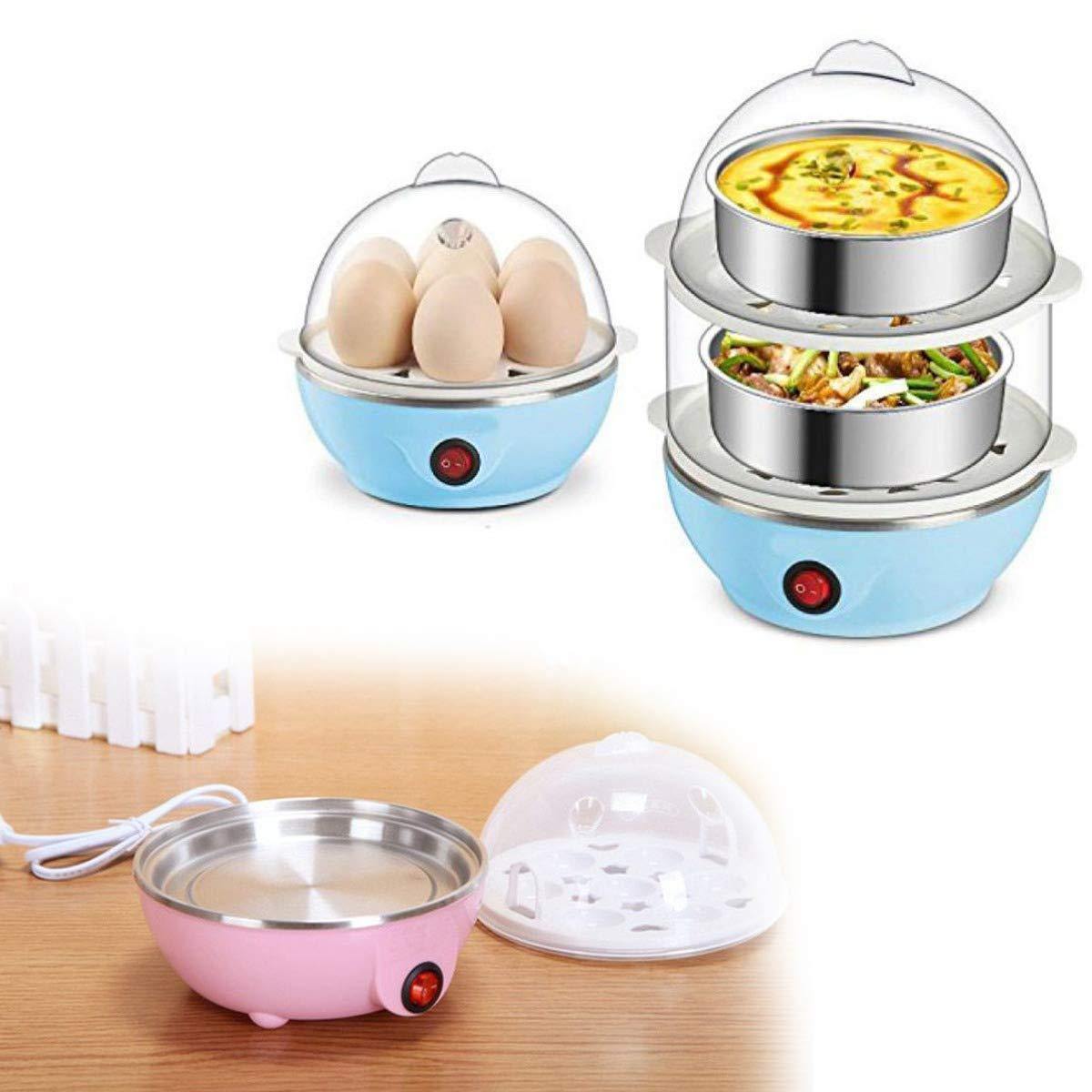 Modern Multi-Functional 2 Layer 14 Egg Boilers & Steamer - FridayBasket